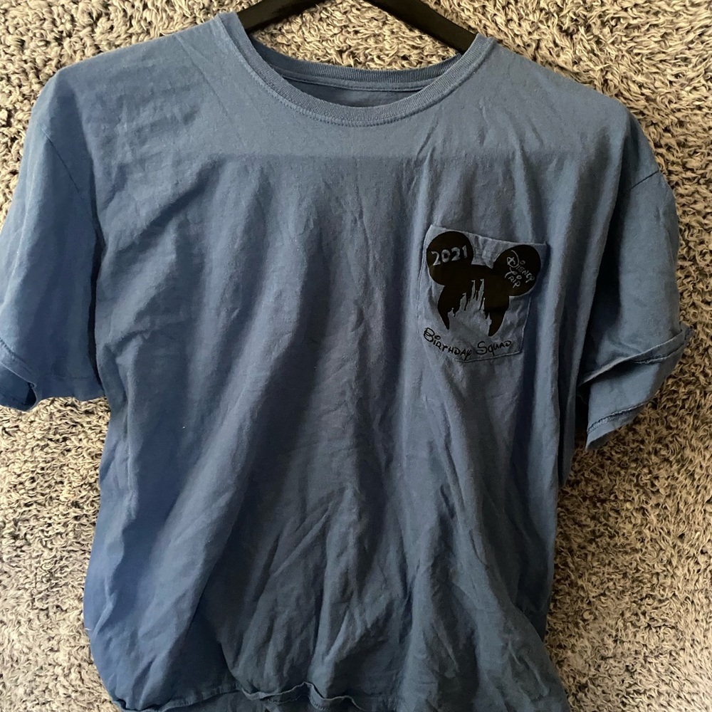 Mens T Shirt Bleu Size 2 XL  Sleeves in Excellent Used Condition